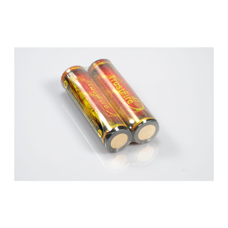 Trustfire geschützt 18650 3000mAh Li-Ion wiederaufladbare Batterie (1 Paar)