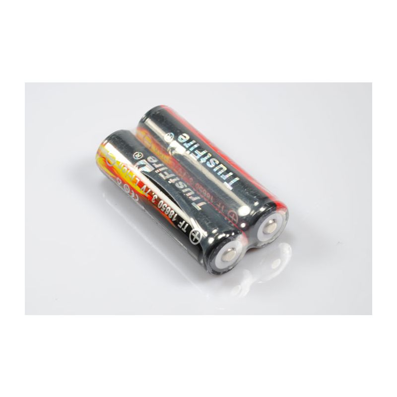 Trustfire geschützt 18650 2400mAh Li-Ion wiederaufladbare Batterie (1 Paar)
