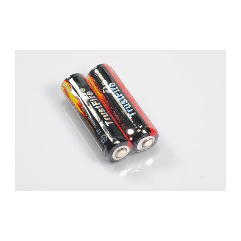 Trustfire geschützt 3.7V 900mAh Wiederaufladbare Li-Ion 14500 Batterie (1 Paar)