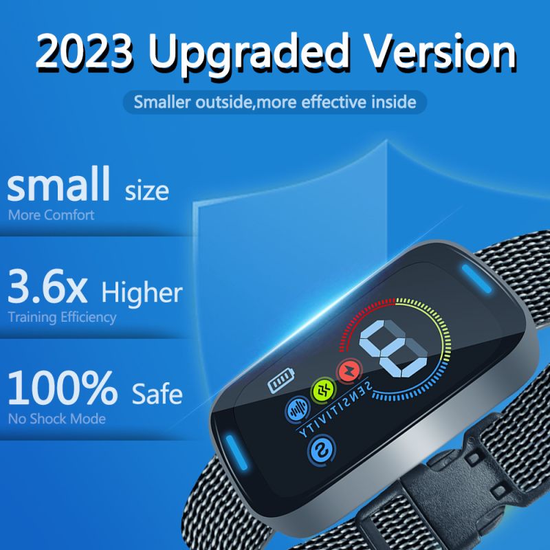 Anti-Bell-Gerät für Hunde, klein, intelligent, elektrisch, Ultraschall, Hundetrainingshalsband, Hund hört auf zu bellen