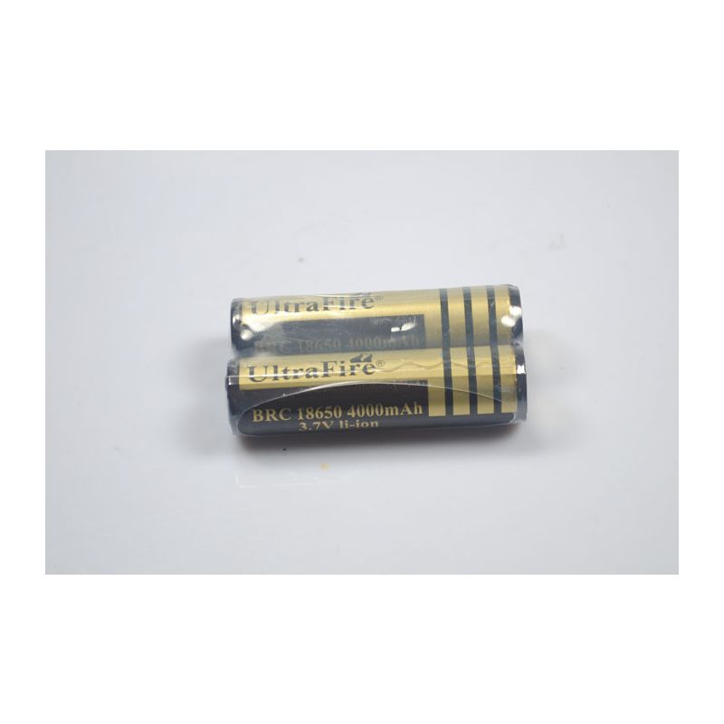 Ultrafire BRC 4000mAh 3.7V 18650 Li-Ion-Wiederaufladbare Batterie (1 Paar)