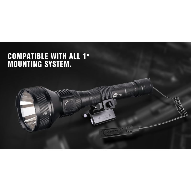 TrustFire T70-Kit XHP35 HI 1000 Meter 2300 Lättern High Power Wiederaufladbare LED-Taschenlampe