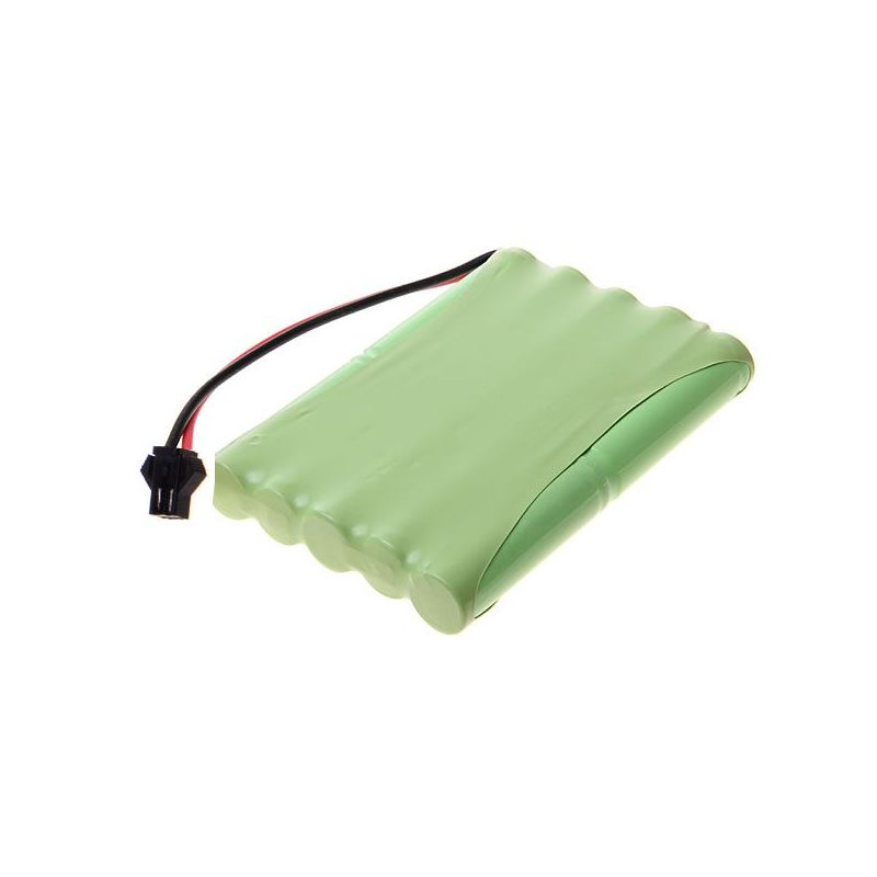 12V AA 1800mAh Ni-MH Akku mit großem SM-Stecker