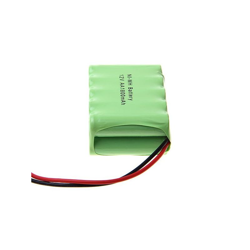 12V AA 1800mAh Ni-MH Akku mit SM-Stecker