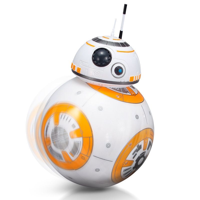 Upgrade 20.5cm Fernbedienung Roboter BB-8 Kugel RC Intelligent Roboter 2.4g BB8 mit Sound Action Abbildung BB-8 Geschenkspielzeug für Kinder