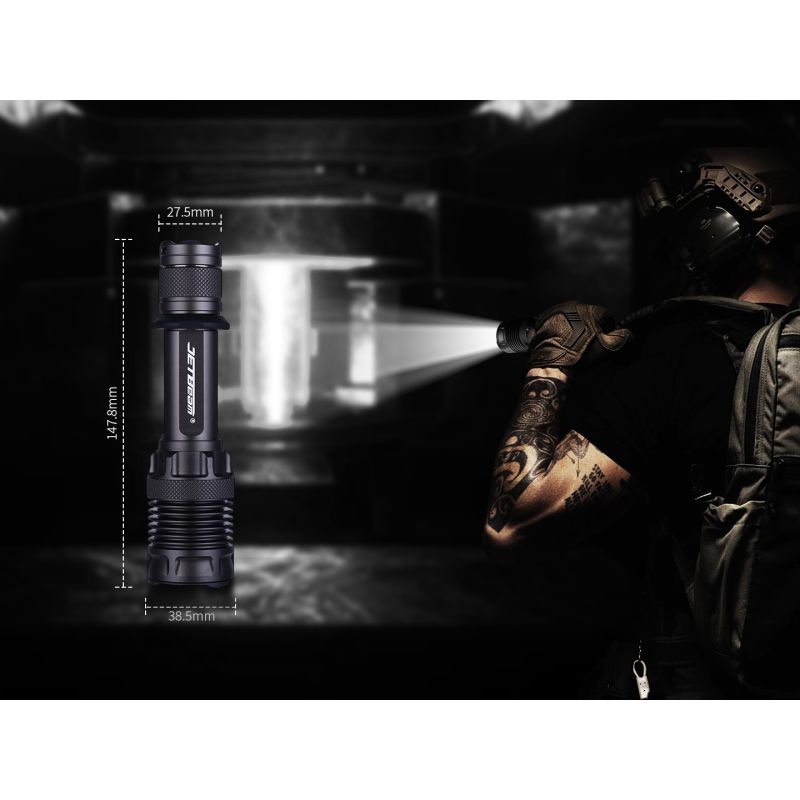 JETBEAM M37 PRO Hochleistungs-taktische Taschenlampe