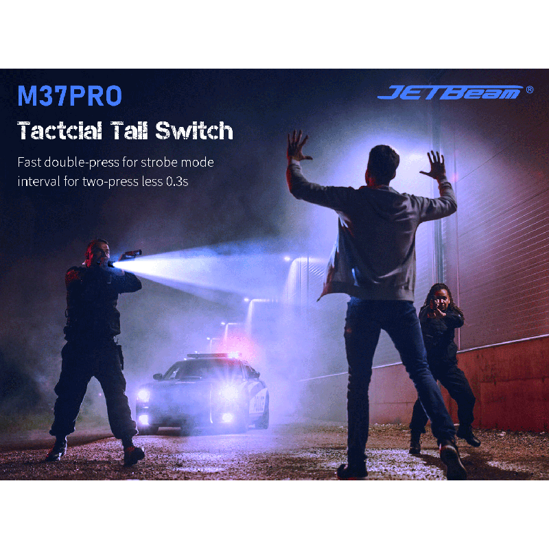 JETBEAM M37 PRO Hochleistungs-taktische Taschenlampe