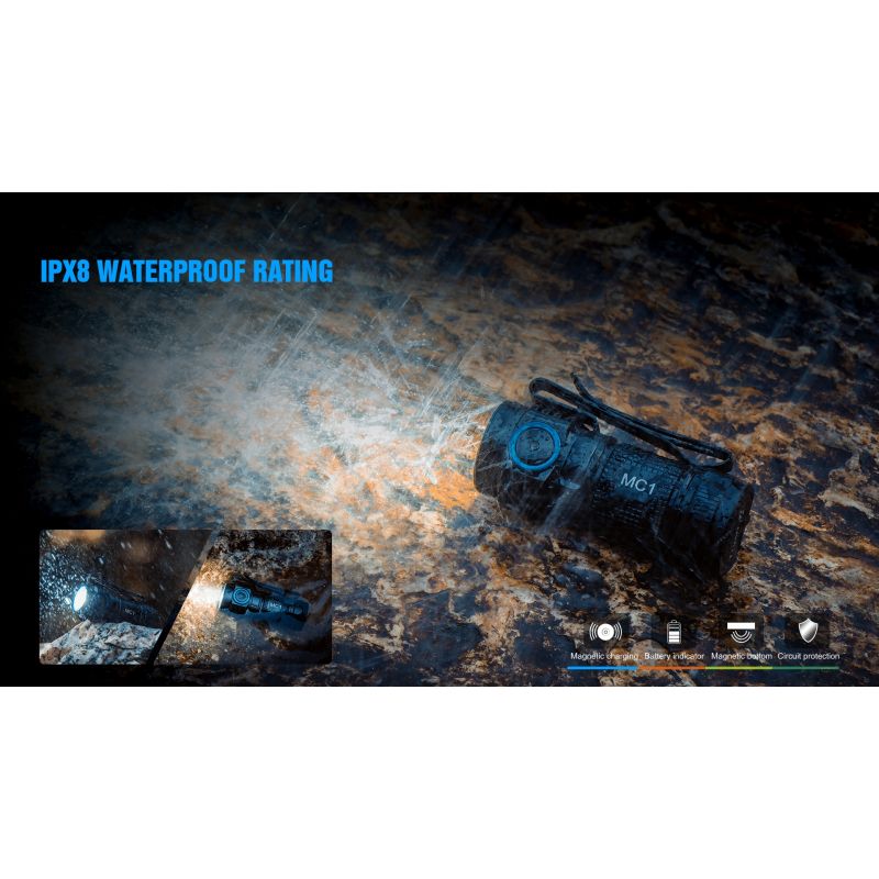 TrustFire MC1 Baton XP-L Hallo 1000 Lumen Led Compact Mini EDC Taschenlampe Keychain Fackel