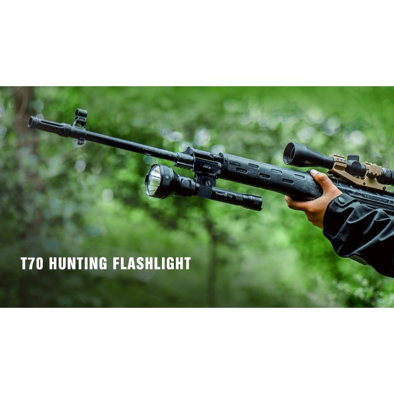 TrustFire T70-Kit XHP35 HI 1000 Meter 2300 Lättern High Power Wiederaufladbare LED-Taschenlampe