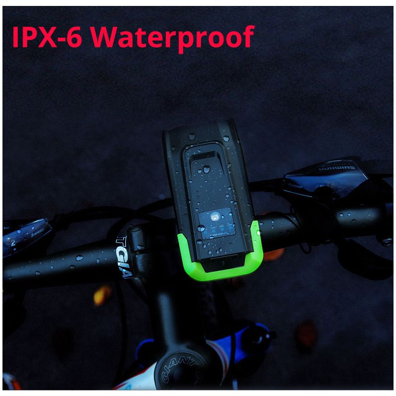 Fahrradlichter 2x T6 2400 Lumen USB wiederaufladbare Fahrradlichtfront