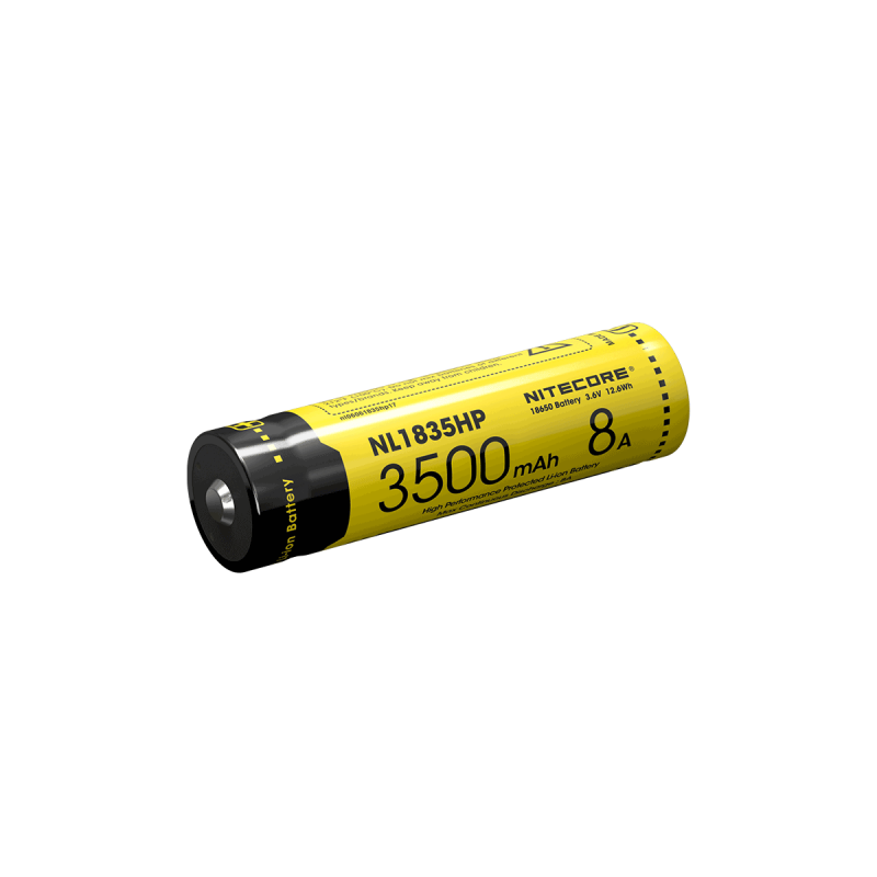 NITECORE NL1835HP 3500MAH 3.6V 12.6WH 8A Hochleistung 18650 Batterie