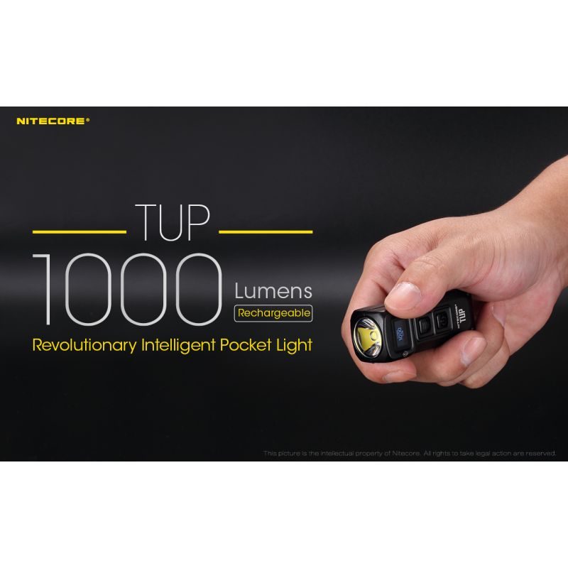 NITECORE TUP XP-L HD V6 LED 1000 Lumen USB Wiederaufladbare Mini-Taschenlampe