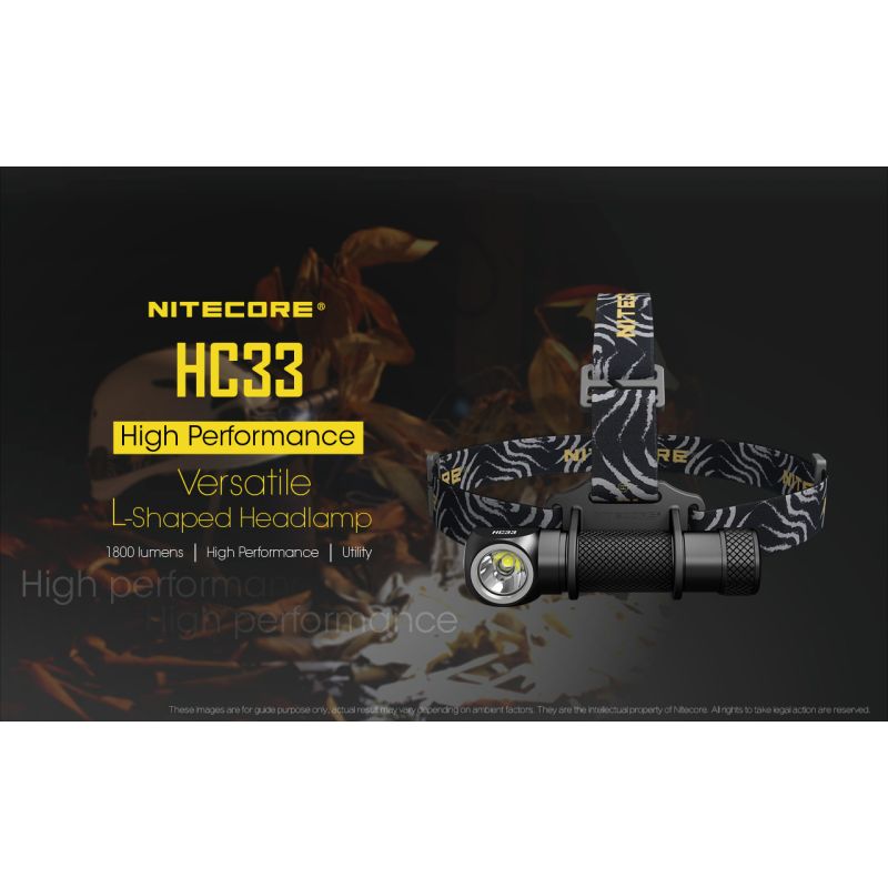 NITECORE HC33 XHP35 1800 LUMENLING LUMVERLING