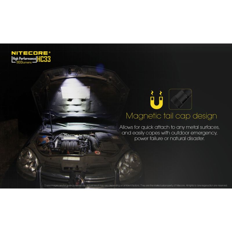 NITECORE HC33 XHP35 1800 LUMENLING LUMVERLING