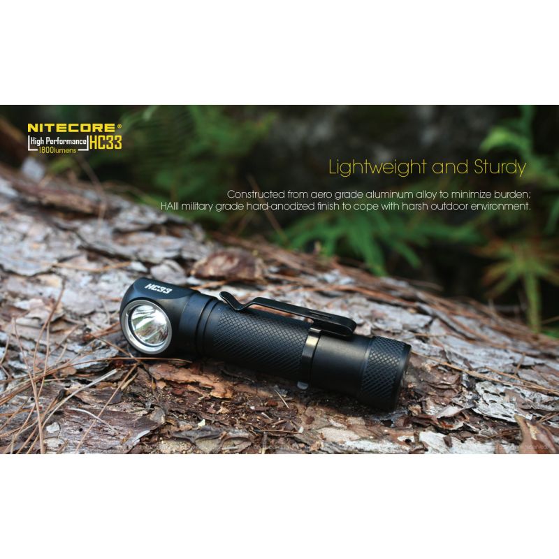 NITECORE HC33 XHP35 1800 LUMENLING LUMVERLING