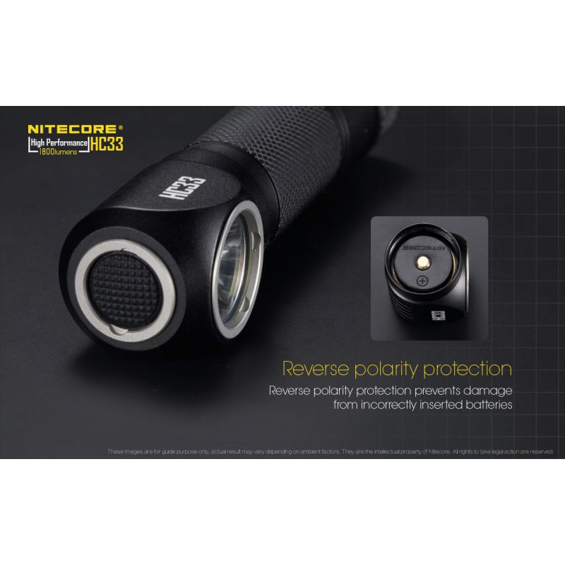NITECORE HC33 XHP35 1800 LUMENLING LUMVERLING