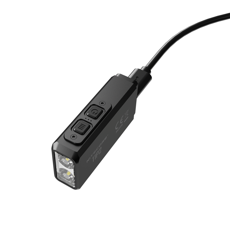 NITECORE TIPP2 XP-G3 S3 LED 720 Lumen USB Wiederaufladbare Schlüsselanhänger Tastenlampe