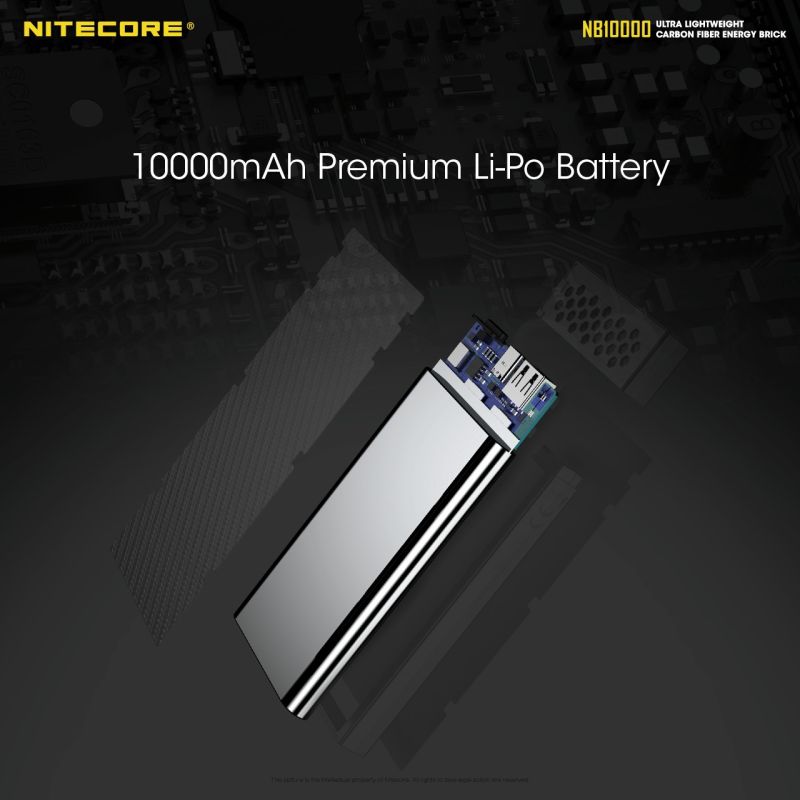 NITECORE NB10000 QC Dual Port USB / USB-C 10000MAH Power Bank