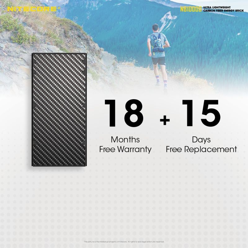 NITECORE NB10000 QC Dual Port USB / USB-C 10000MAH Power Bank