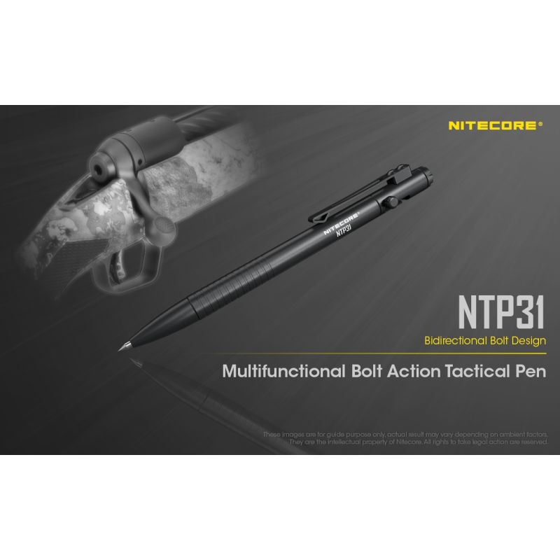 Nitecore NTP31 Multifunktionale Bolzenaktion TAC-Stift