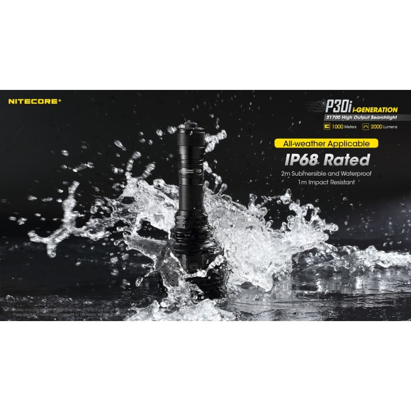 Nitecore P30i XHP35 HI LED 2000 Lumen 1000 Meter LED-Taschenlampe
