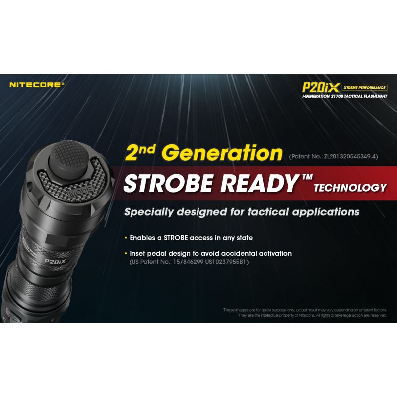 NITECORE P20IX 4 x XP-L2 V6 LED 4000 Lumen Taschenlampe