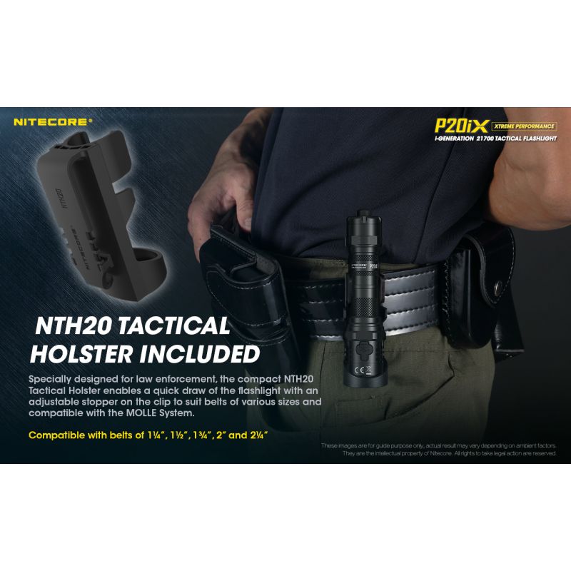 NITECORE P20IX 4 x XP-L2 V6 LED 4000 Lumen Taschenlampe