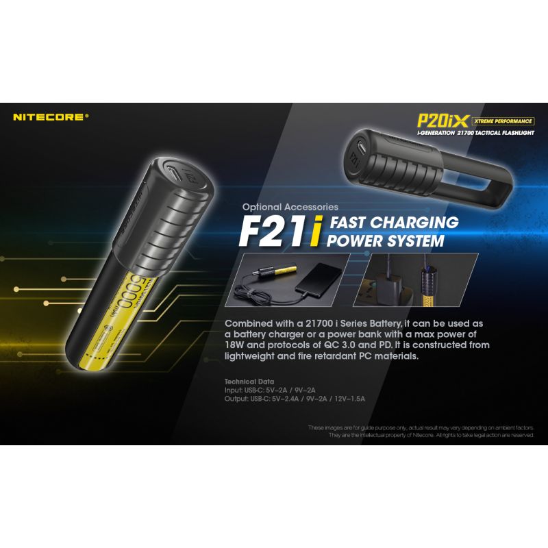 NITECORE P20IX 4 x XP-L2 V6 LED 4000 Lumen Taschenlampe