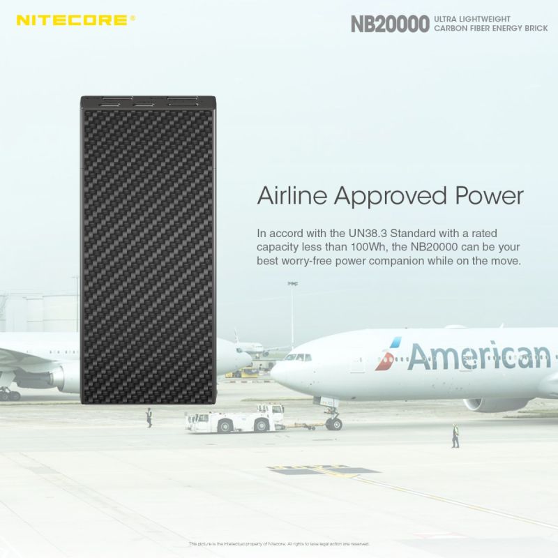 Nitecore NB20000 QC Dual Port USB/USB-C 20000mAh Powerbank