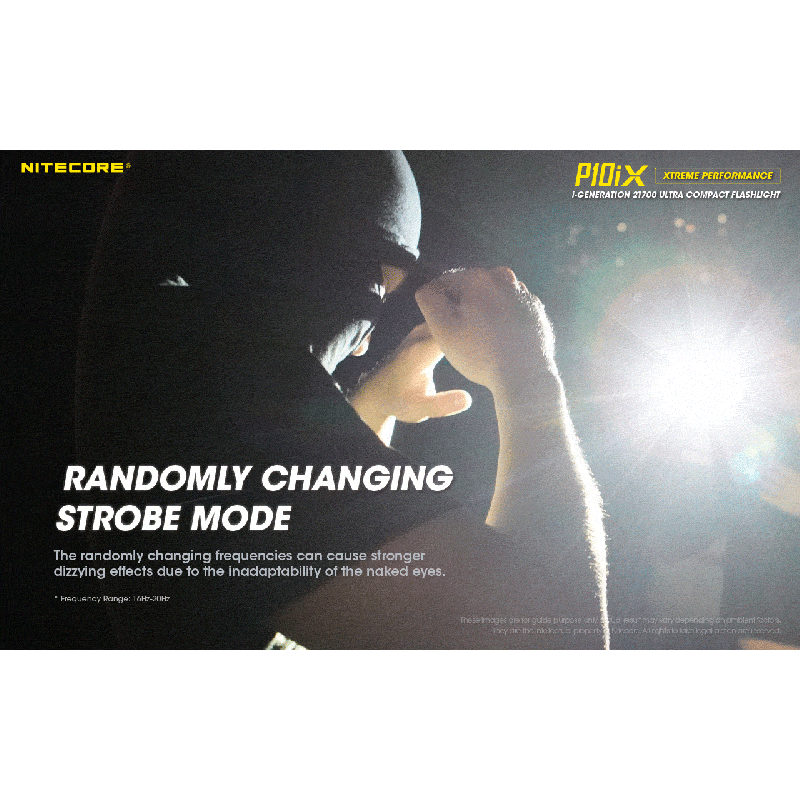 Nitecore P10iX 4 x XP-L2 V6 LED 4000 Lumen Taschenlampe
