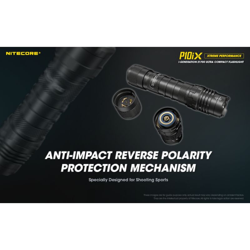 Nitecore P10iX 4 x XP-L2 V6 LED 4000 Lumen Taschenlampe