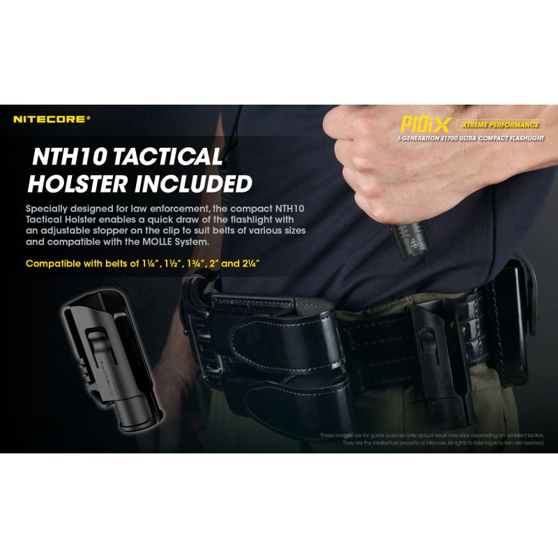 Nitecore P10iX 4 x XP-L2 V6 LED 4000 Lumen Taschenlampe