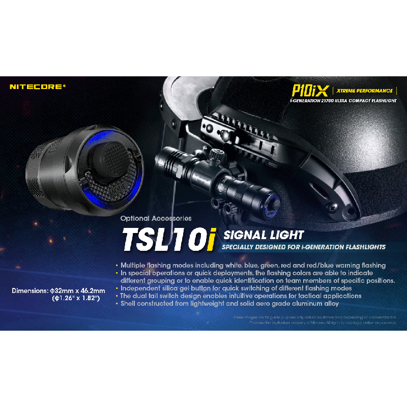Nitecore P10iX 4 x XP-L2 V6 LED 4000 Lumen Taschenlampe