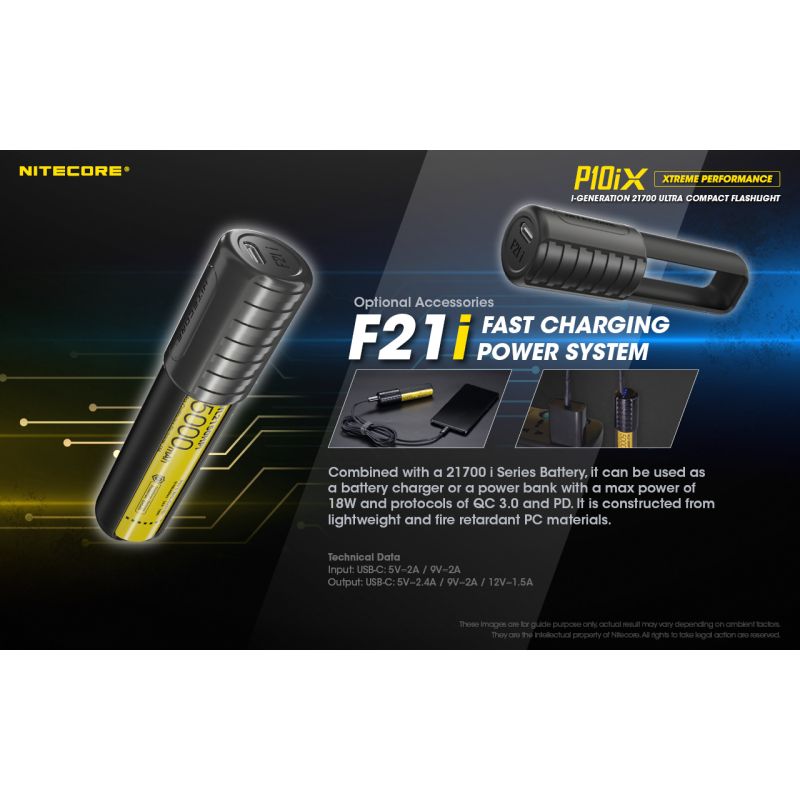 Nitecore P10iX 4 x XP-L2 V6 LED 4000 Lumen Taschenlampe
