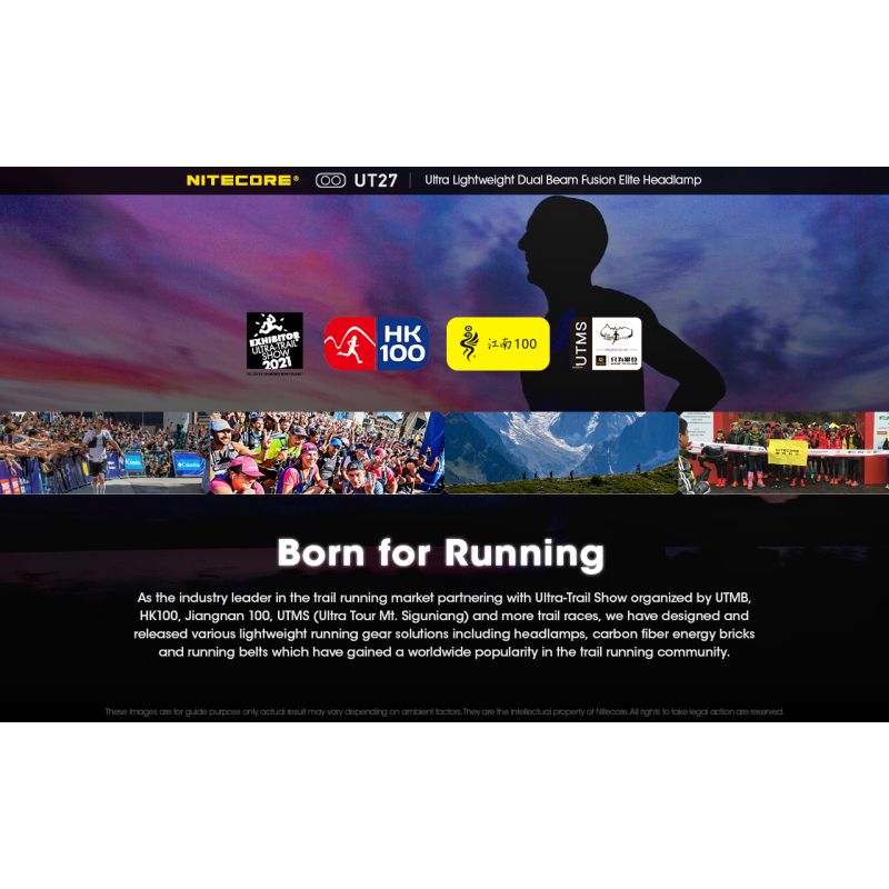 Nitecore UT27 2 x XP-G3 S3 LED 520 Lumen Scheinwerfer