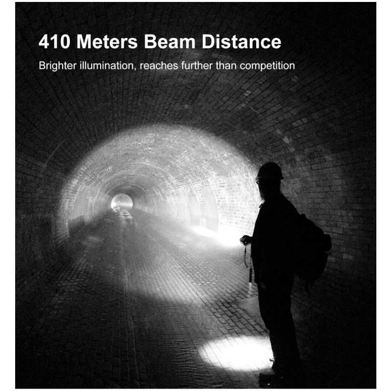 Klarus XT11GT PRO V2.0 Luminus SST-70 3300LM 410M USB-C schnell wiederaufladbare Taschenlampe