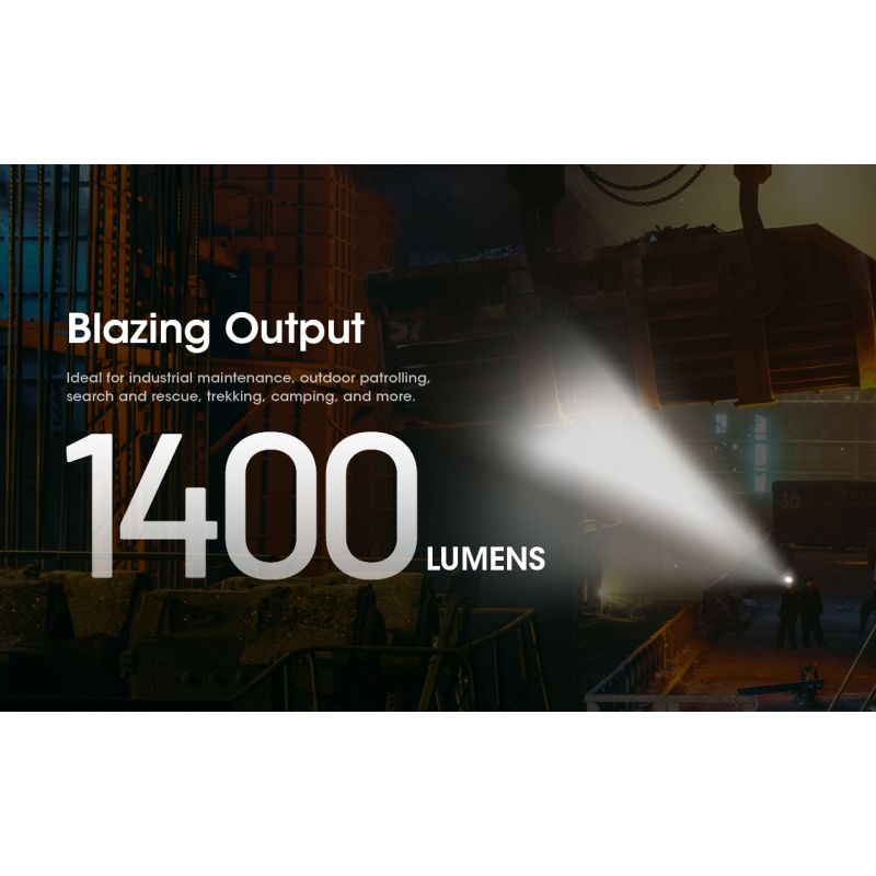 Nitecore NU50 1400 Lumen LED-Stirnlampe