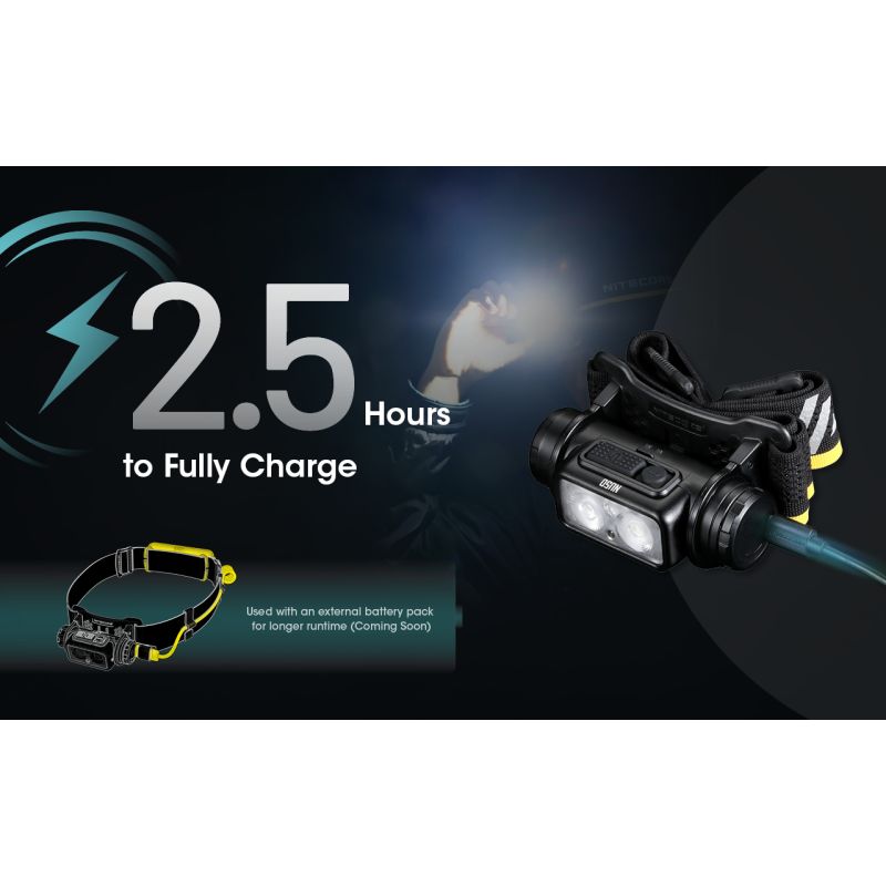 Nitecore NU50 1400 Lumen LED-Stirnlampe