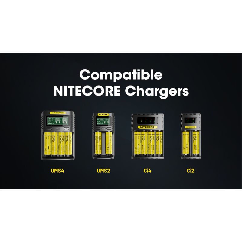 NITECORE NL2160 6000MAH 3.6V 14.4WH 21700 LI-ION ABCHNITTLICHE BATTERIE