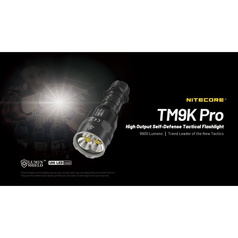 Nitecore TM9K PRO 9900 Lumen USB-C-Lade-Taschenlampe