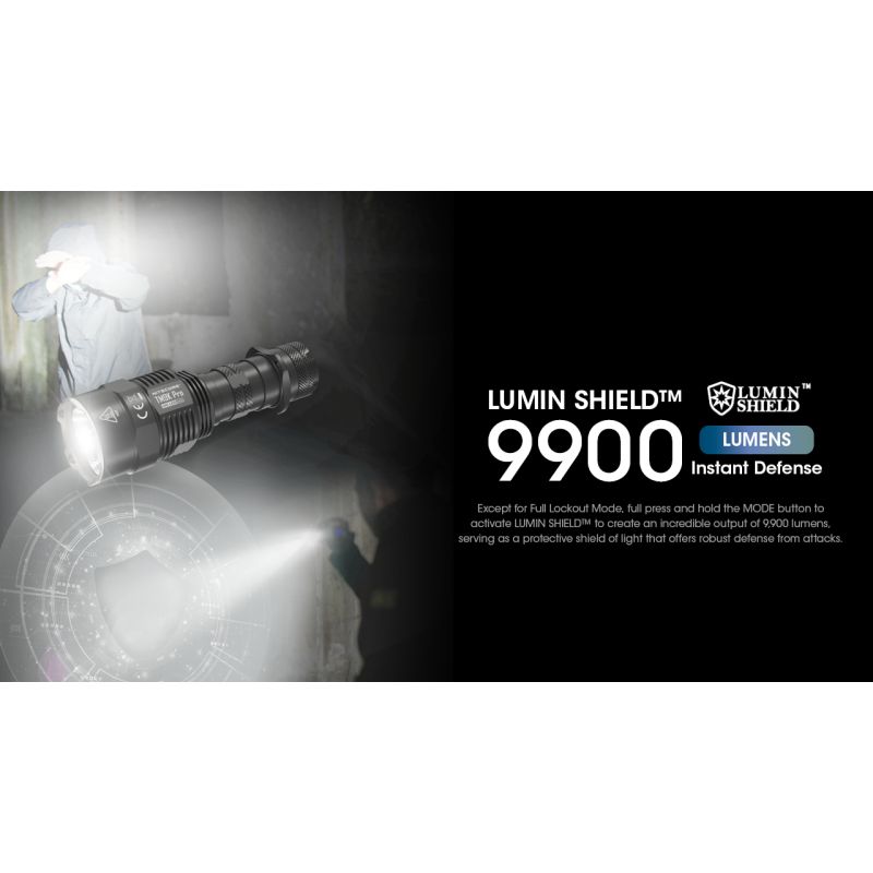 Nitecore TM9K PRO 9900 Lumen USB-C-Lade-Taschenlampe