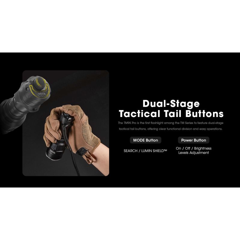 Nitecore TM9K PRO 9900 Lumen USB-C-Lade-Taschenlampe