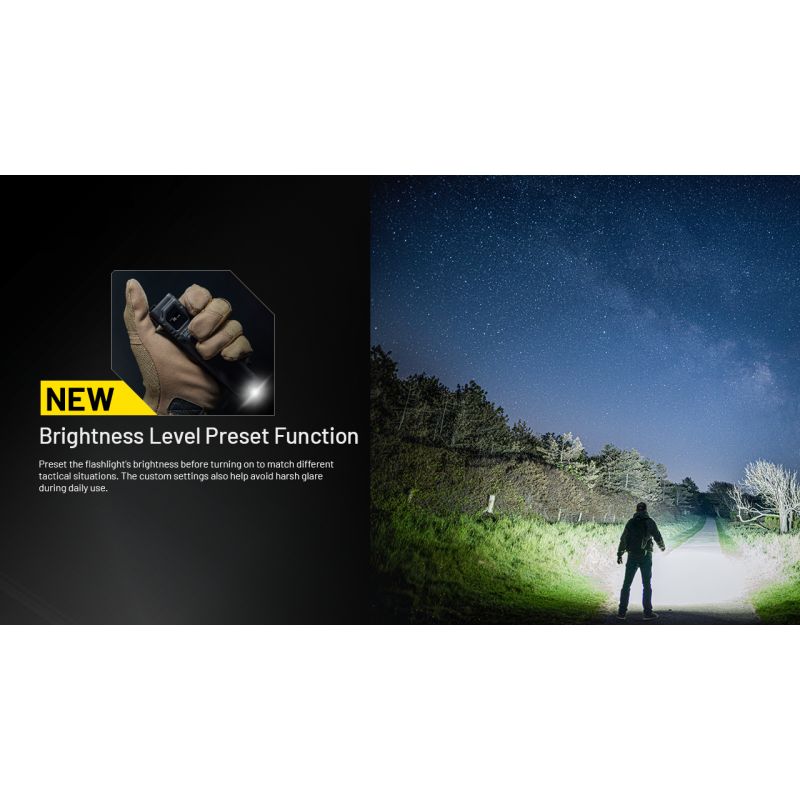 NITECORE EDC27 UHi 3100 Lumen USB-C wiederaufladbare Taschenlampe