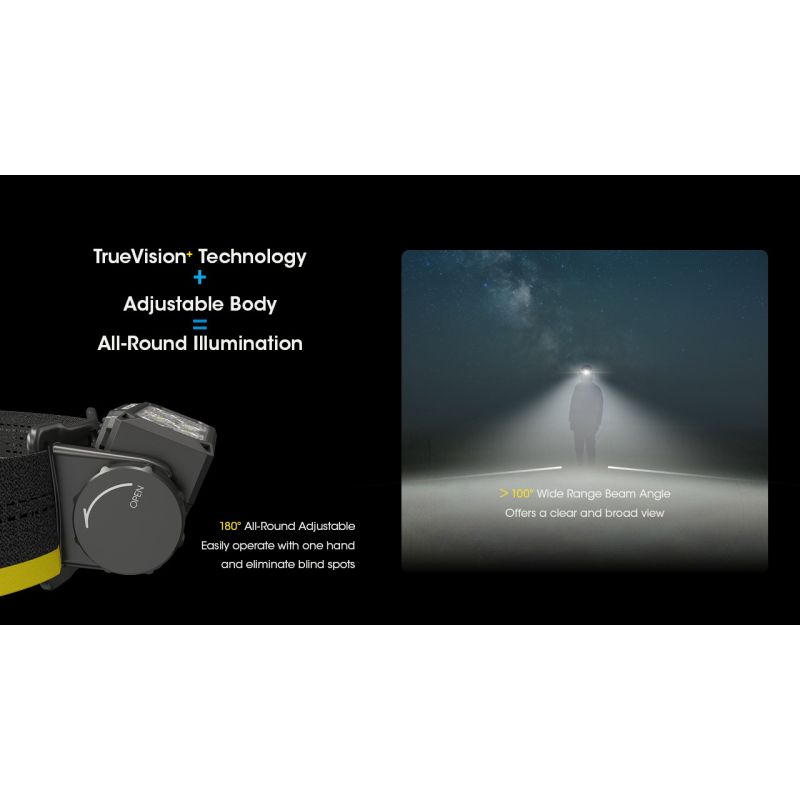 NITECORE HC60 UHE LED Wiederaufladbare Scheinwerfer