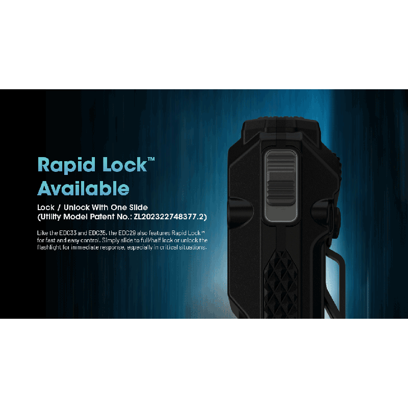 NITECORE EDC29 6500 Lumen USB-C wiederaufladbare EDC-Taschenlampe