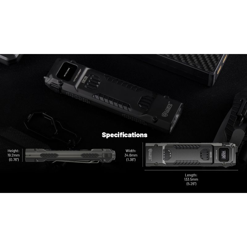 NITECORE EDC29 6500 Lumen USB-C wiederaufladbare EDC-Taschenlampe