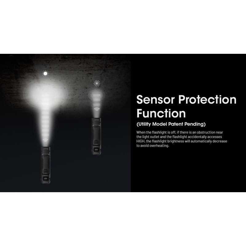 NITECORE EDC29 6500 Lumen USB-C wiederaufladbare EDC-Taschenlampe