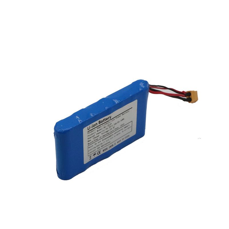 25,2 V 5C Power-Akku 18650 Li-Ion-Akku Allrad-Skateboard mit kleiner Lasche