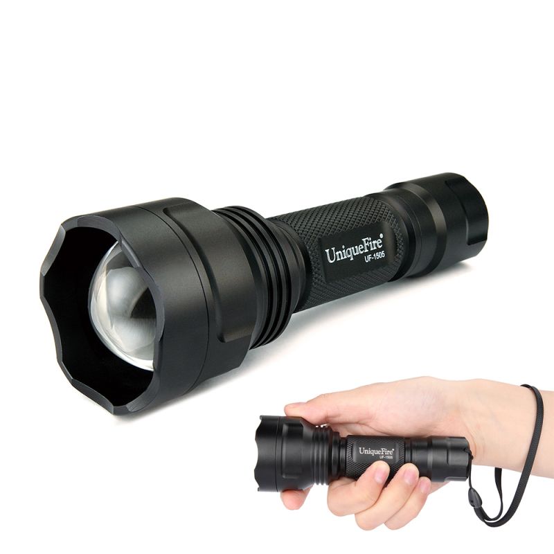 UniqueFire UF-1505 IR 850NM Zoomable LED-Taschenlampe