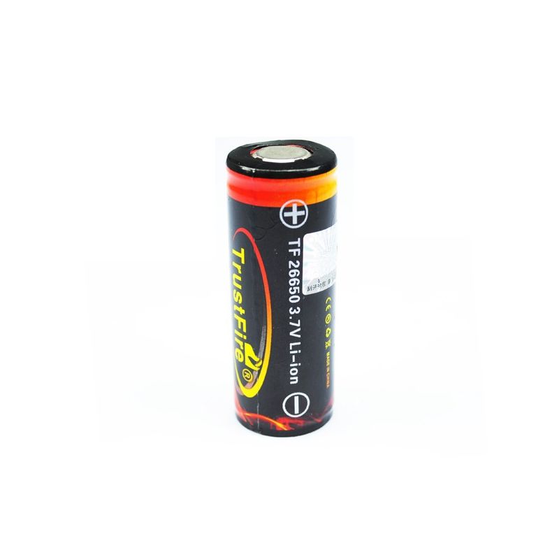 TrustFire TF 26650 3.7V 5000mAh geschützt Wiederaufladbare Li-Ion-Batterie 1Pcs